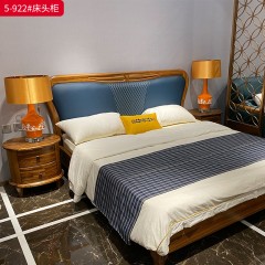 ●千匠一品 中式风格 乌金木+环保漆 时尚优雅床头柜5-922-J