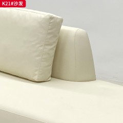 千匠一品 现代风格 实木内置框架+高密度高回弹环保海绵+超纤面料 时尚大气沙发K21-J