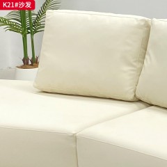 千匠一品 现代风格 实木内置框架+高密度高回弹环保海绵+超纤面料 时尚大气沙发K21-J