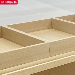 千匠一品 现代风格 实木框架+高清透明展示面板 时尚大气展示柜K18-J