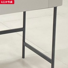 千匠一品 现代风格 岩板+实木烤漆柜+碳素钢底座框架 时尚大气书桌k22-J