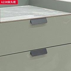 千匠一品 现代风格 岩板+实木多层板+烤漆工艺 时尚大气床头柜k23-J