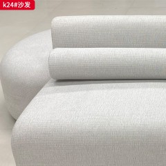 千匠一品 现代风格 实木内置框架+高密度高回弹环保海绵+超纤面料 时尚大气沙发k24-J
