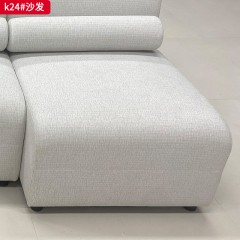 千匠一品 现代风格 实木内置框架+高密度高回弹环保海绵+超纤面料 时尚大气沙发k24-J