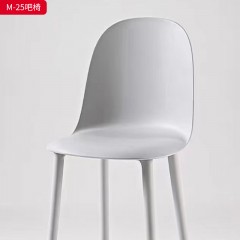 千匠一品 现代风格 全新PP材质 时尚简约吧椅M-25-L