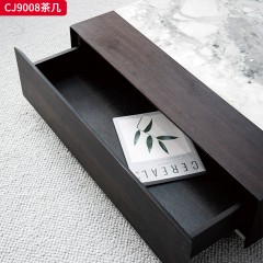 千匠一品 意式极简风格 岩板+环保中纤板 时尚优雅茶几CJ9008-L