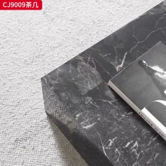 千匠一品 意式极简风格 岩板+环保中纤板 时尚优雅茶几CJ9009-L