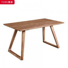 千匠一品 北欧风格 北美白蜡木实木 时尚大气餐桌Y1301-J