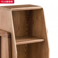 千匠一品 北欧风格 北美白蜡木 时尚大气高饰柜Y510-L