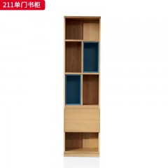 千匠一品 北欧风格 进口白蜡木+玻璃柜门 时尚大气衣柜211-L