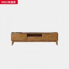 千匠一品 北欧风格 进口白蜡木 时尚大气电视柜K802-L