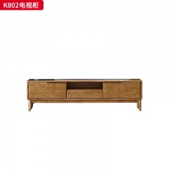 千匠一品 北欧风格 进口白蜡木 时尚大气电视柜K802-L