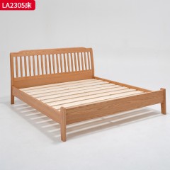 千匠一品 北欧风格 进口红橡木 时尚大气床LA2305-L