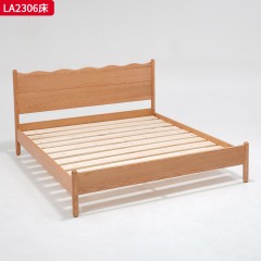 千匠一品 北欧风格 进口红橡木 时尚大气床LA2306-J