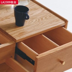 千匠一品 北欧风格 进口红橡木 时尚大气妆台LA2309-J