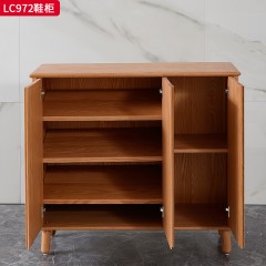 千匠一品 北欧风格 进口红橡木 时尚大气鞋柜LC972-J