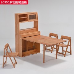 千匠一品 北欧风格 进口红橡木 时尚大气餐边柜LC950-J