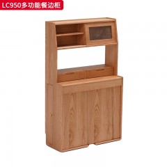 千匠一品 北欧风格 进口红橡木 时尚大气餐边柜LC950-J