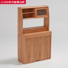 千匠一品 北欧风格 进口红橡木 时尚大气餐边柜LC950-J