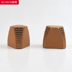 千匠一品 意式风格 马鞍革+铁架 时尚大气马鞍凳DZ-002-J