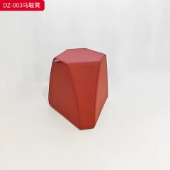 千匠一品 意式风格 马鞍革+木架 时尚大气马鞍凳DZ-003-J