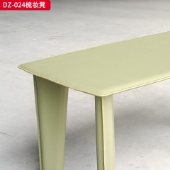 千匠一品 意式风格 铁架+夹板+马鞍皮 时尚大气梳妆凳DZ-024-J