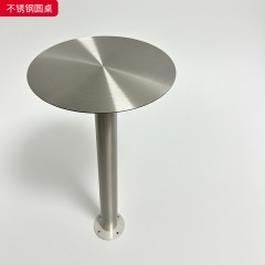 千匠一品 工业风风格 不锈钢 时尚简约不锈钢圆桌-J