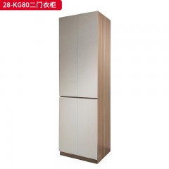 千匠一品 现代风格 实木板+环保密度板 时尚简约衣柜28-KG80-L