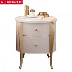 【精品】千匠一品 美式轻奢风格 榉木 时尚大气床头柜M-NT801-L