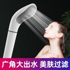 ●千匠一品 现代风格 ABS塑料 家庭浴室眼镜蛇增压花洒-A