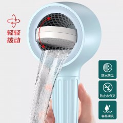 ●千匠一品 现代风格 ABS塑料+硅胶 家庭浴室增压反冲洗花洒-A