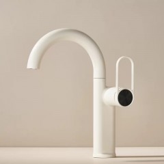 ●千匠一品 现代风格 合金 浴室卫生间洗手盆台盆龙头AJD-1631极简水龙头-A
