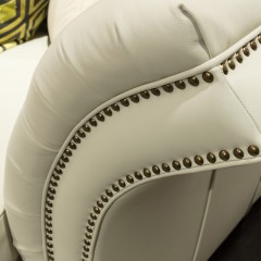 【精品】千匠一品轻奢美式进口实木多层板轻奢美式沙发A008-X