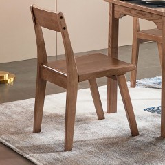 △千匠一品中式风格橡木实木框架+环保油漆餐椅B-265-X
