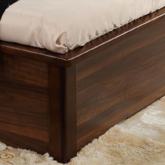 千匠一品新中式风格精选优质橡木+E1级密度板床6A11-1-R