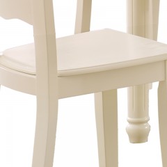 △千匠一品韩式优质进口橡胶木+环保密度板餐椅CY605-E