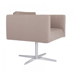 【精品】千匠一品现代风格精选优质榉木框架高档布艺休闲椅MAX-R