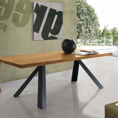 △【精品】千匠一品轻奢现代纯实木材质餐桌NEVADA-R