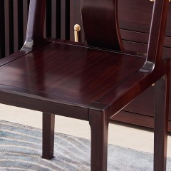 △【精品】千匠一品 精选优质红檀木 新中式风格 餐椅TC301-C