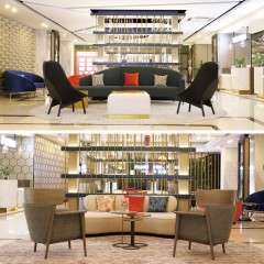 千匠一品四星级舒适酒店家具配套装修现代轻奢公区系列1-L