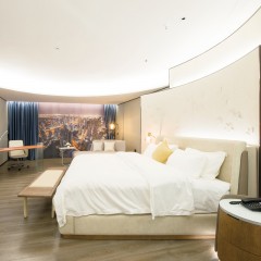千匠一品四星级舒适酒店家具配套装修现代客房系列1-L
