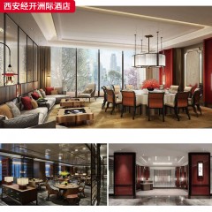 千匠一品五星级舒适酒店家具配套装修西安经开洲际酒店-L