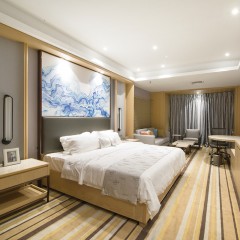 千匠一品四星级舒适酒店家具配套装修现代客房系列17-L
