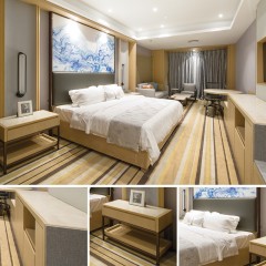 千匠一品四星级舒适酒店家具配套装修现代客房系列17-L