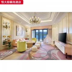 千匠一品五星级舒适酒店家具配套装修恒大棕榈岛酒店-L