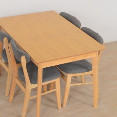 千匠一品首推现代简约北欧白蜡木框架餐桌实木桌YS-16-J