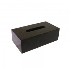 千匠一品现代简约大理石纸巾盒客厅茶几餐巾纸盒家用创意纸抽收纳盒抽纸盒S-26 L