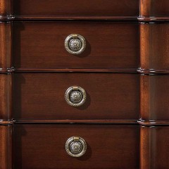 △【精品】千匠一品轻奢美式榉木实木床头柜JMF063-H