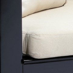 △千匠一品新中式白蜡木全实木+优质麻布沙发R-A10-X