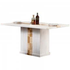 千匠一品现代欧式大理石1.5m长餐桌XS6015-H